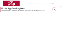 Tablet Screenshot of moto1gp.com